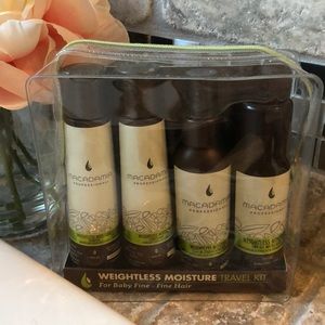 NEW Macadamia Weightless Moisture Travel Set